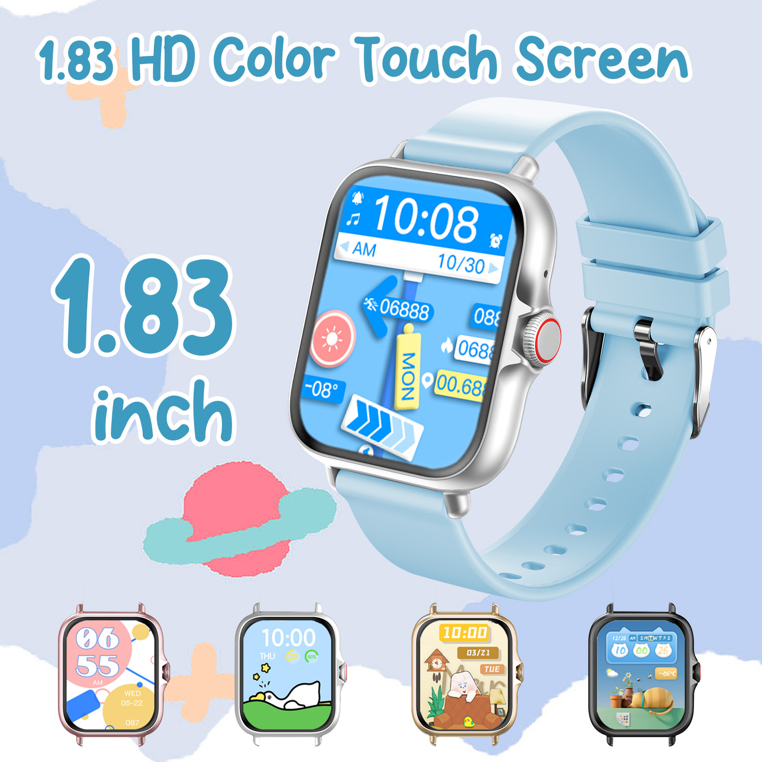 2026 Kids Smartwatch 1.83” HD  - Kids Education Calculator recension och pris
